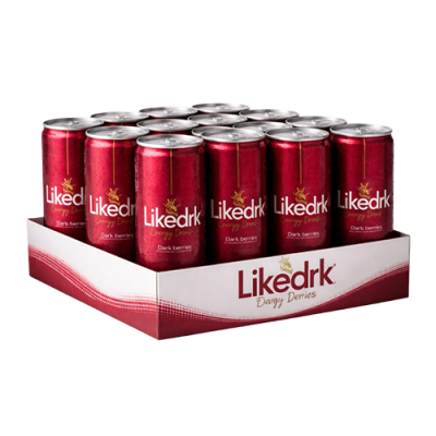 Likedrink Dark Berries 250 ML - Pack x 12 Unid.